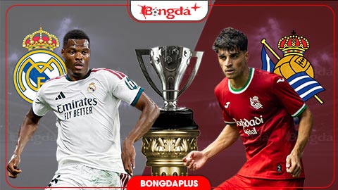 02h00 ngày 27/8: Real Madrid vs Sociedad